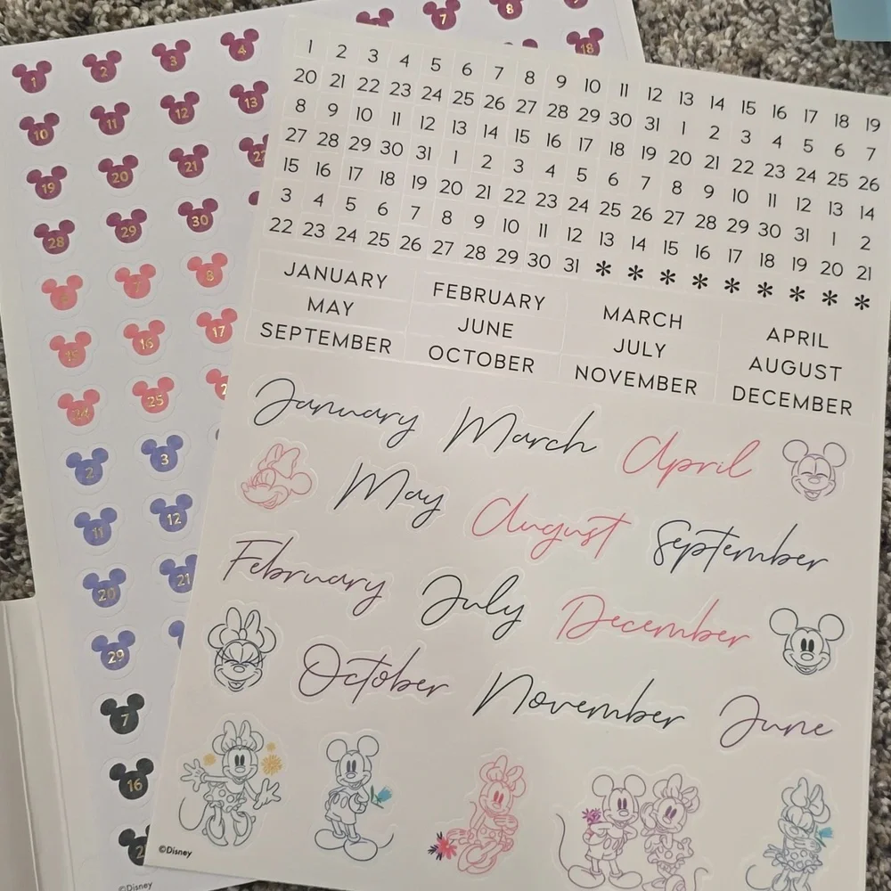 The Happy Planner Disney Minnie Mouse Classic Planner Companion & Extension Pack